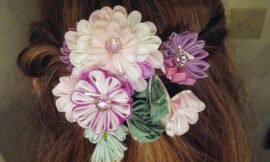 Flowers in her hair