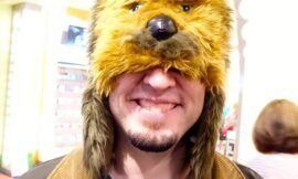 Wookiee John says “Roooarrgh ur roo!” They don’t #grow heads much bigger than his, I’m shocked this hat fit him. #projectlife365