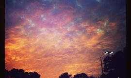 The #reward of a lazy day today is watching the gorgeous sunset. #projectlife365