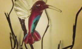 My sister brought me #a_trinket from her travels because she knows I love hummingbirds. #projectlife365