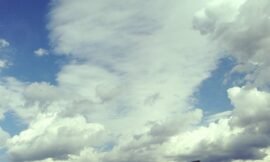 We had a pretty epic sky this afternoon. Too bad all the clouds vanished right before sunset. #projectlife365