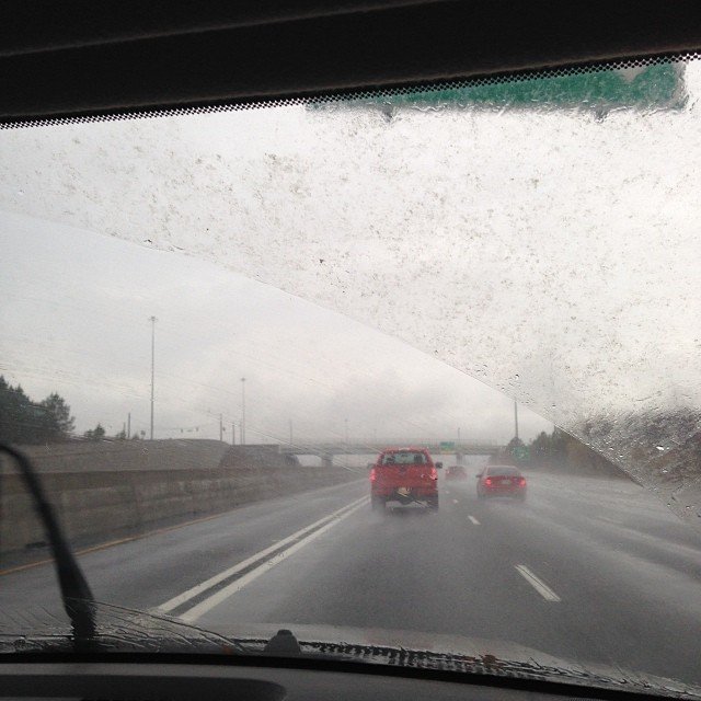 Read more about the article Road trip in the rain. Wheeeeee. :( #projectlife365