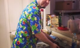Snow day possible and this is what my husband is wearing right now. Mmmmhhhhhmmmm. #projectlife365